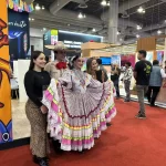 trajes típicos folclóricos nayarits en IBTM Américas 2024